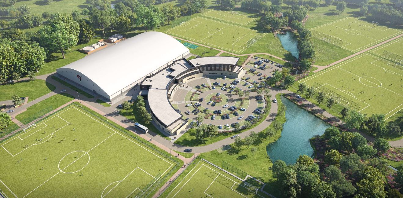 An aspiring, influential new training facility for AFC Bournemouth.