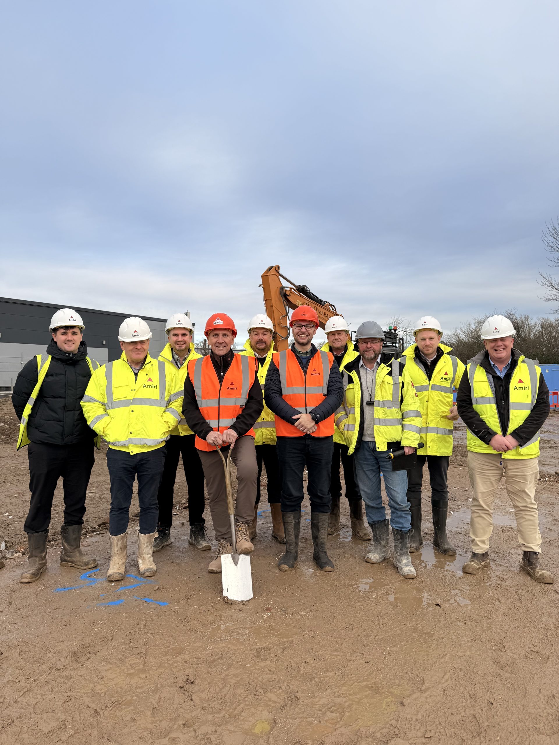 Groundbreaking Ceremony at SEP – Little Testwood Farm, Totton