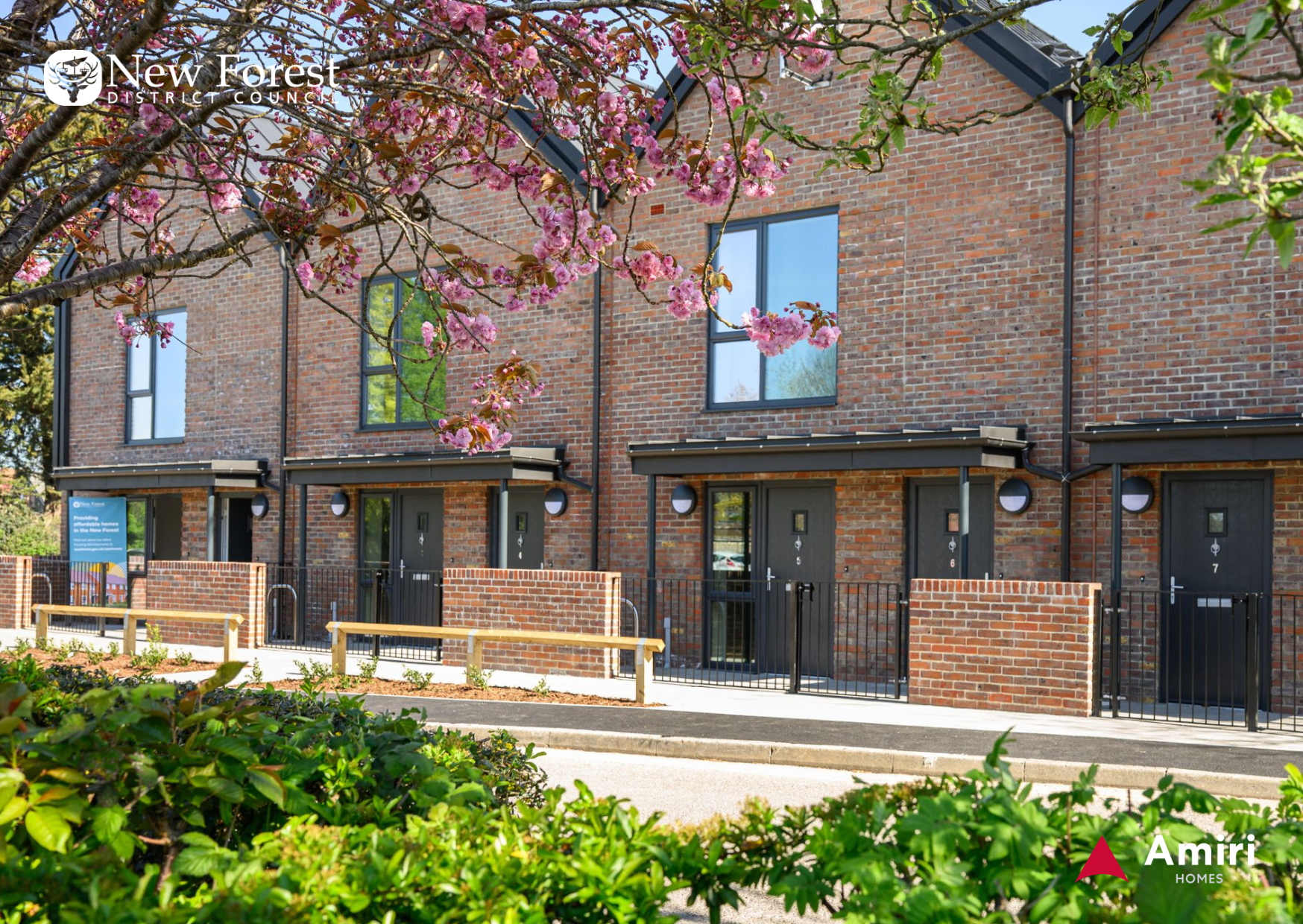 Salisbury Road, Totton Completed: Delivering 20 Sustainable New Homes for New Forest District Council