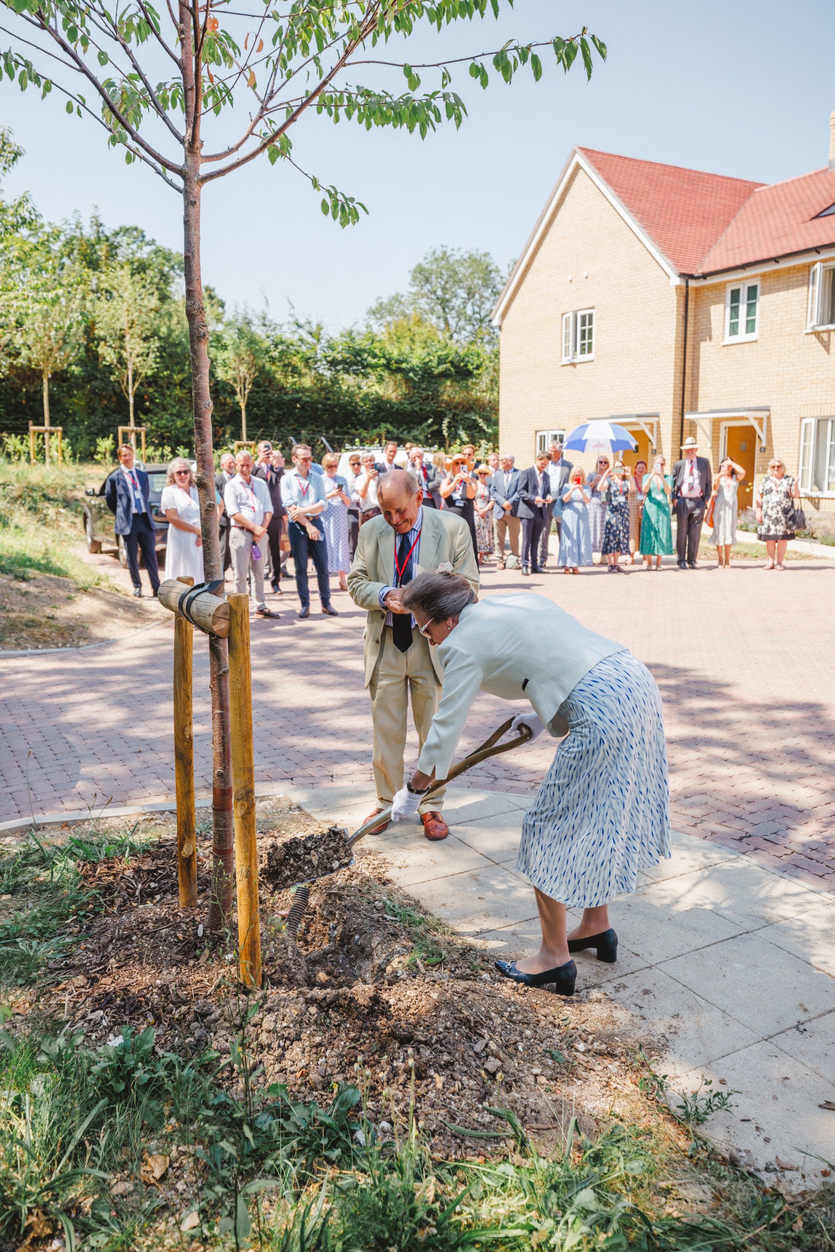 HRH The Princess Royal Officially Opens Church Fields Affordable Housing Development